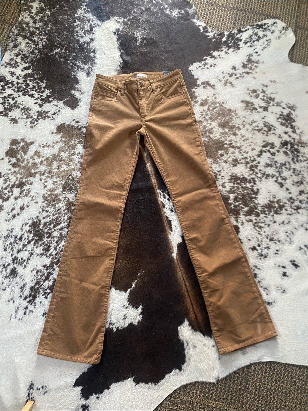 Kut from the Kloth Tan Flare corduroy